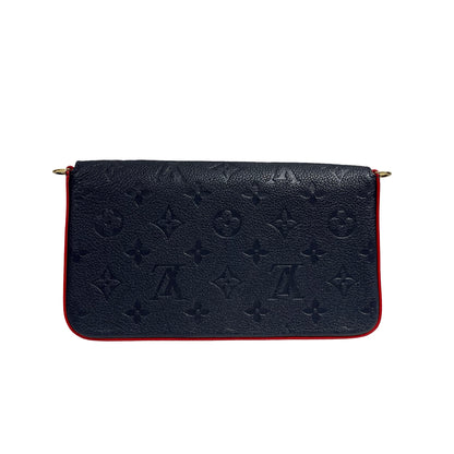 LV FELICIE POCHETTE NAVY  [3000783]