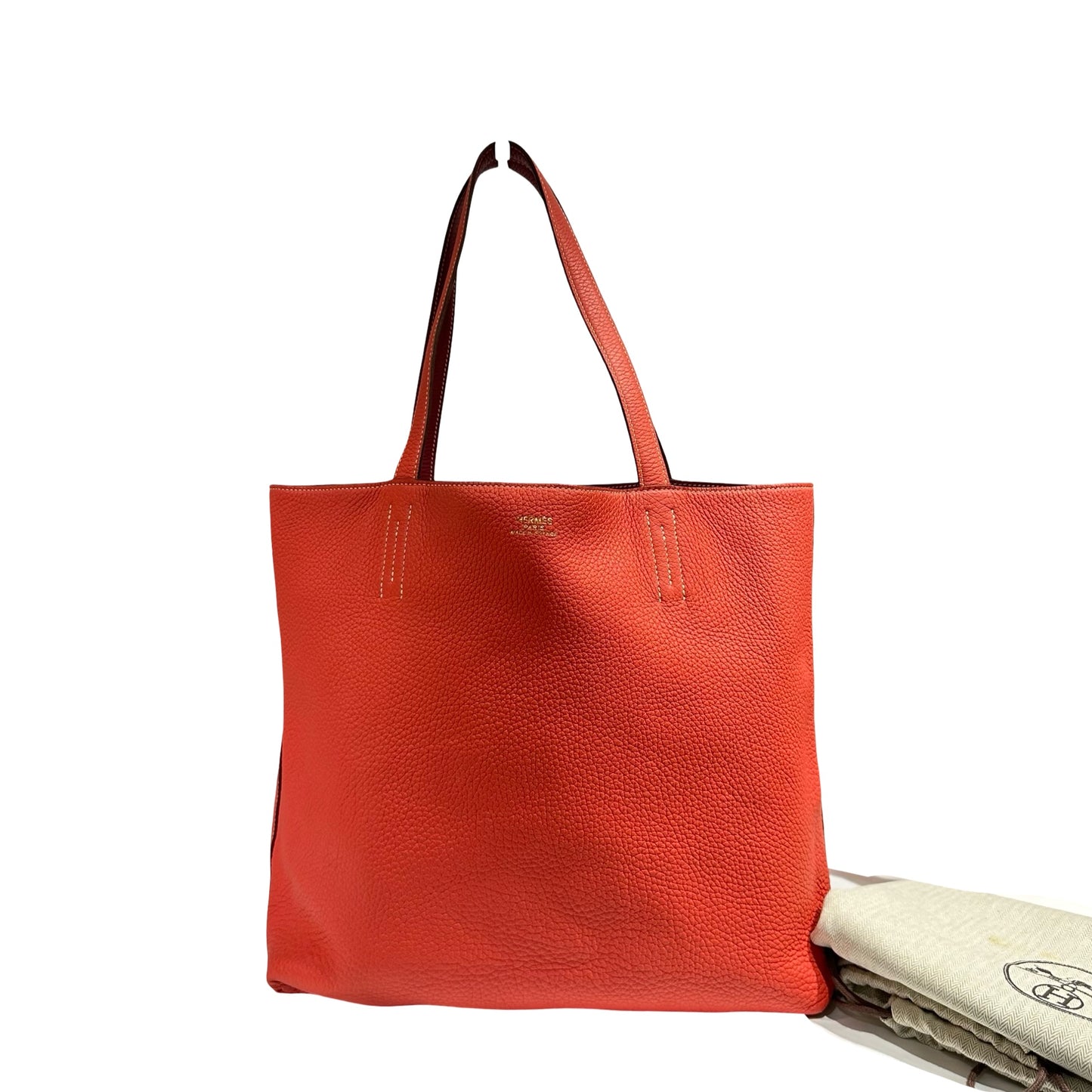 HERMES ORANGE & PURPLE DOUBLE SENS 36 [3000278]