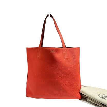 HERMES ORANGE & PURPLE DOUBLE SENS 36 [3000278]