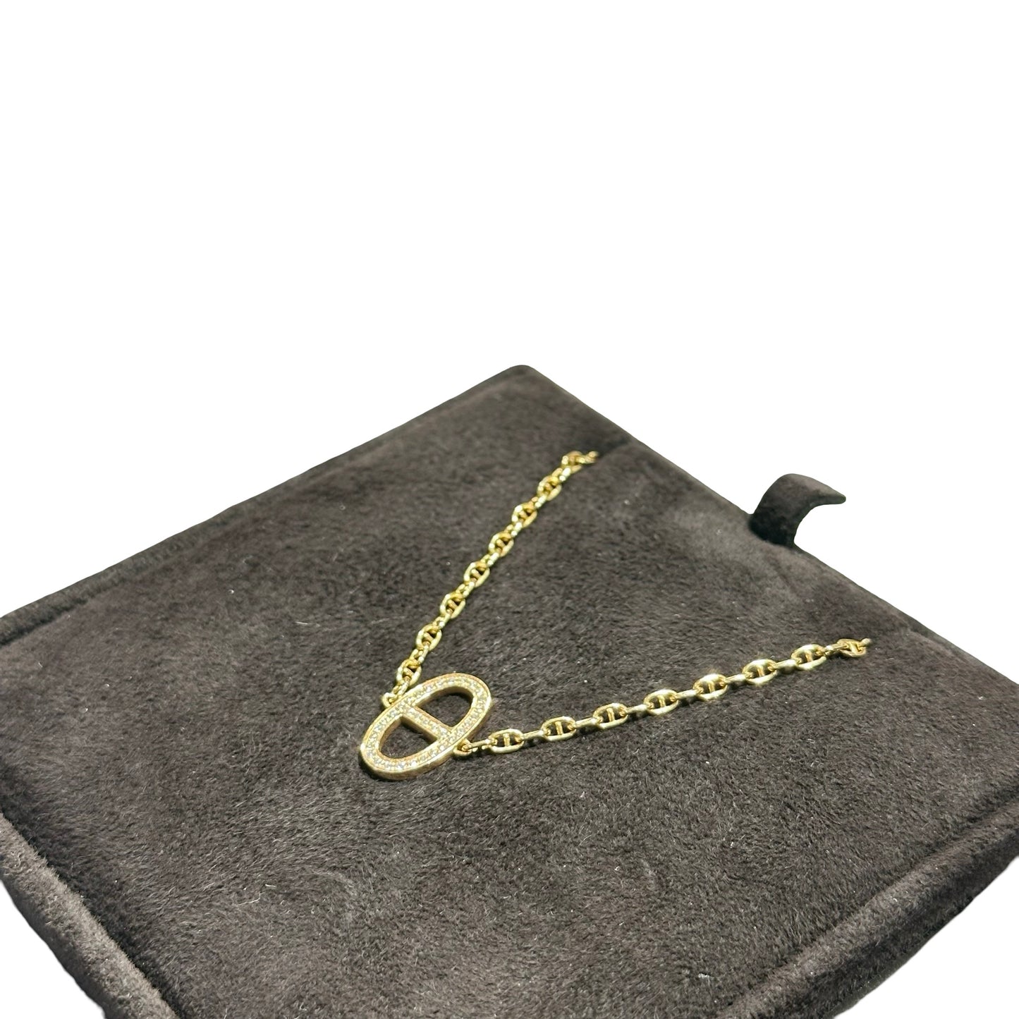 HERMES CHAINE D ANCRE CONTOUR BRACELET [3000241]