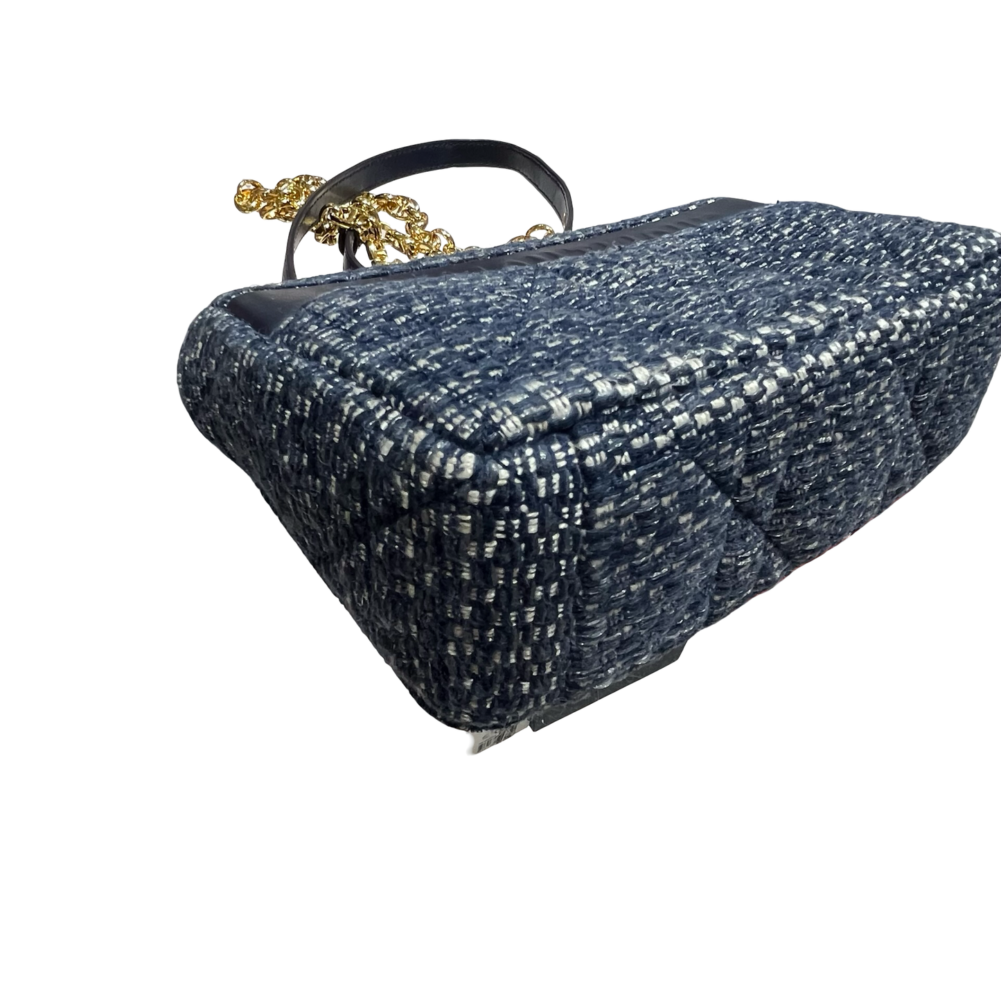 DIOR CARO SMAILL TWEED DARK BLUE [3000613]