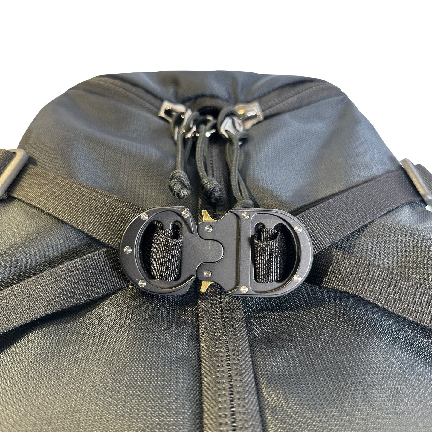 Used DIOR Nylon Rider Backpack Backpack Black