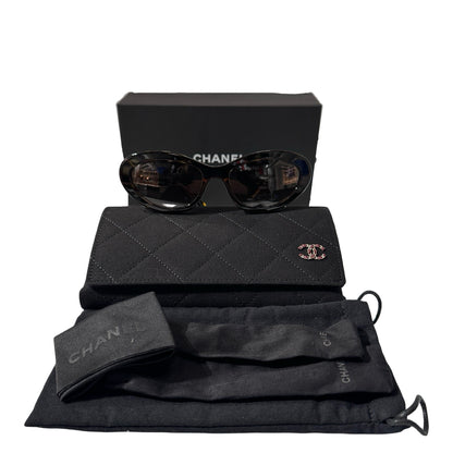 Used Chanel Sunglasses Brown