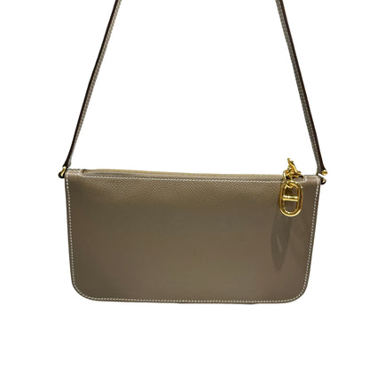 New HERMÈS ZIPENGO T GO Shoulder Bag Etoupe (18)