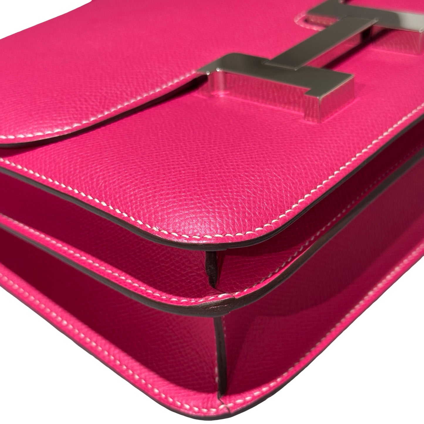 Used Hermès Constance 24 Shoulder Bag Pink PHW