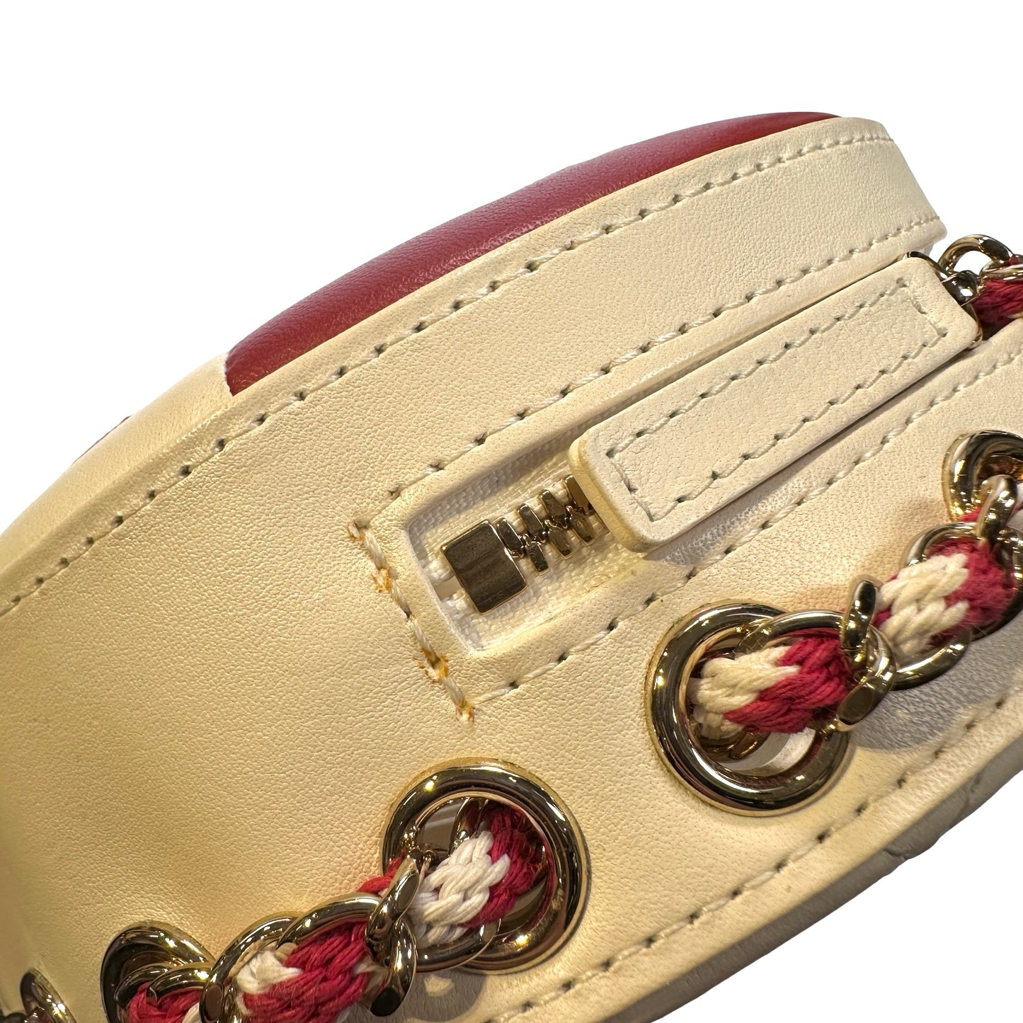 Used CHANEL Coco Lifesaver Small Round Bag Crossbody Bag