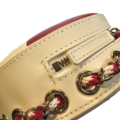 Used CHANEL Coco Lifesaver Small Round Bag Crossbody Bag
