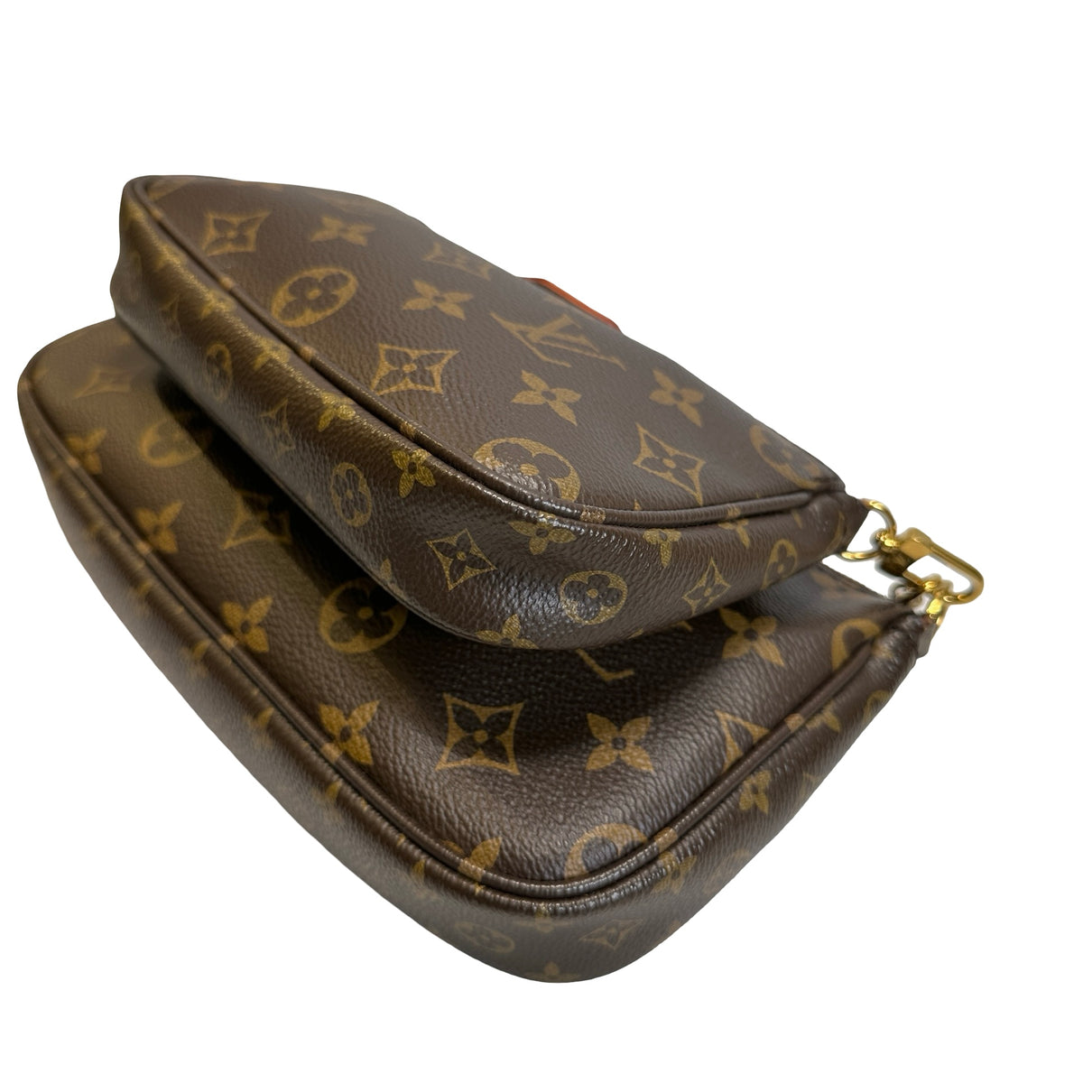 Used LOUIS VUITTON Monogram Multi Pochette Accessories Cross body bag Brown