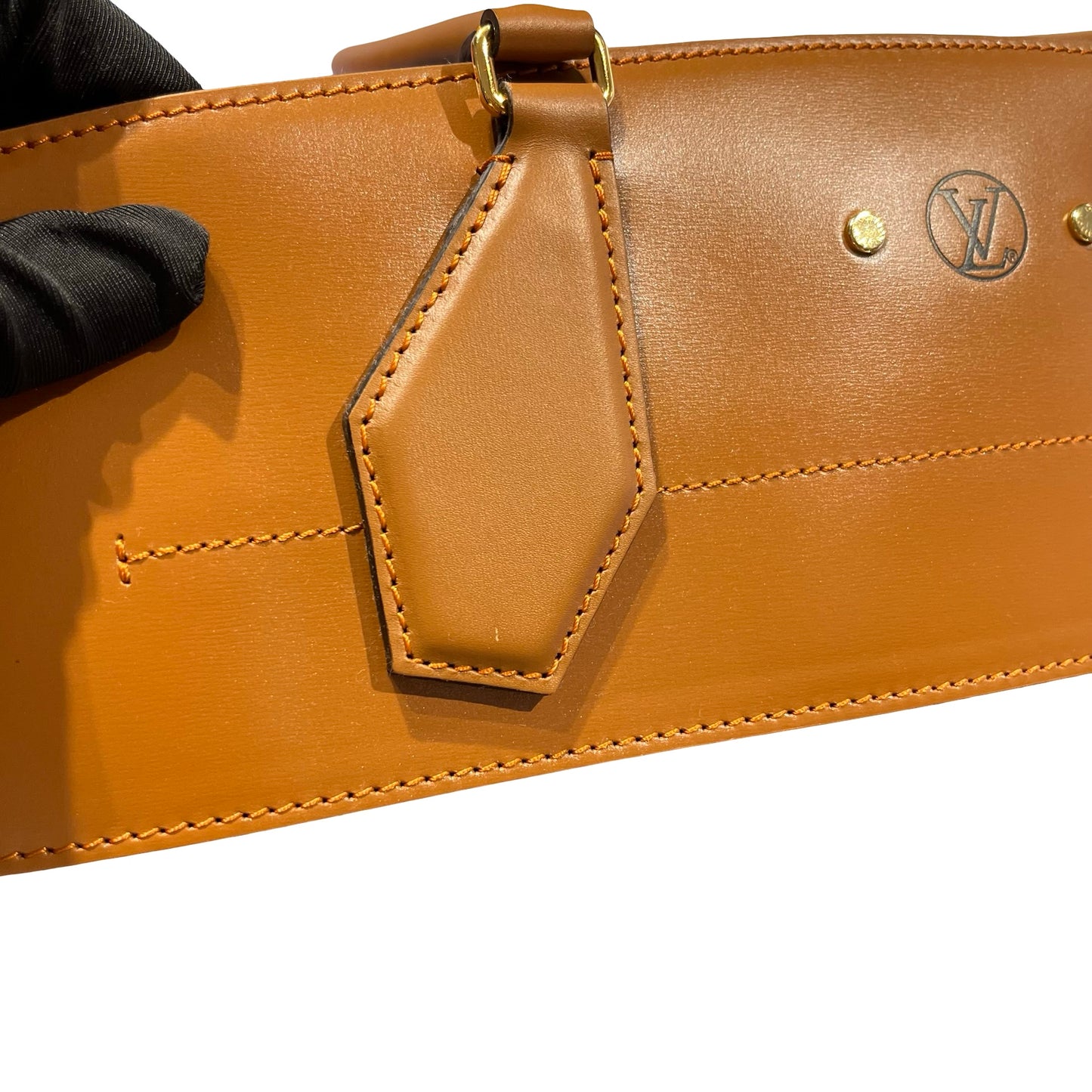 Used LOUIS VUITTON Monogram Catogram Neverfull MM Catogram Tote Bag Brown Orange Multicolor