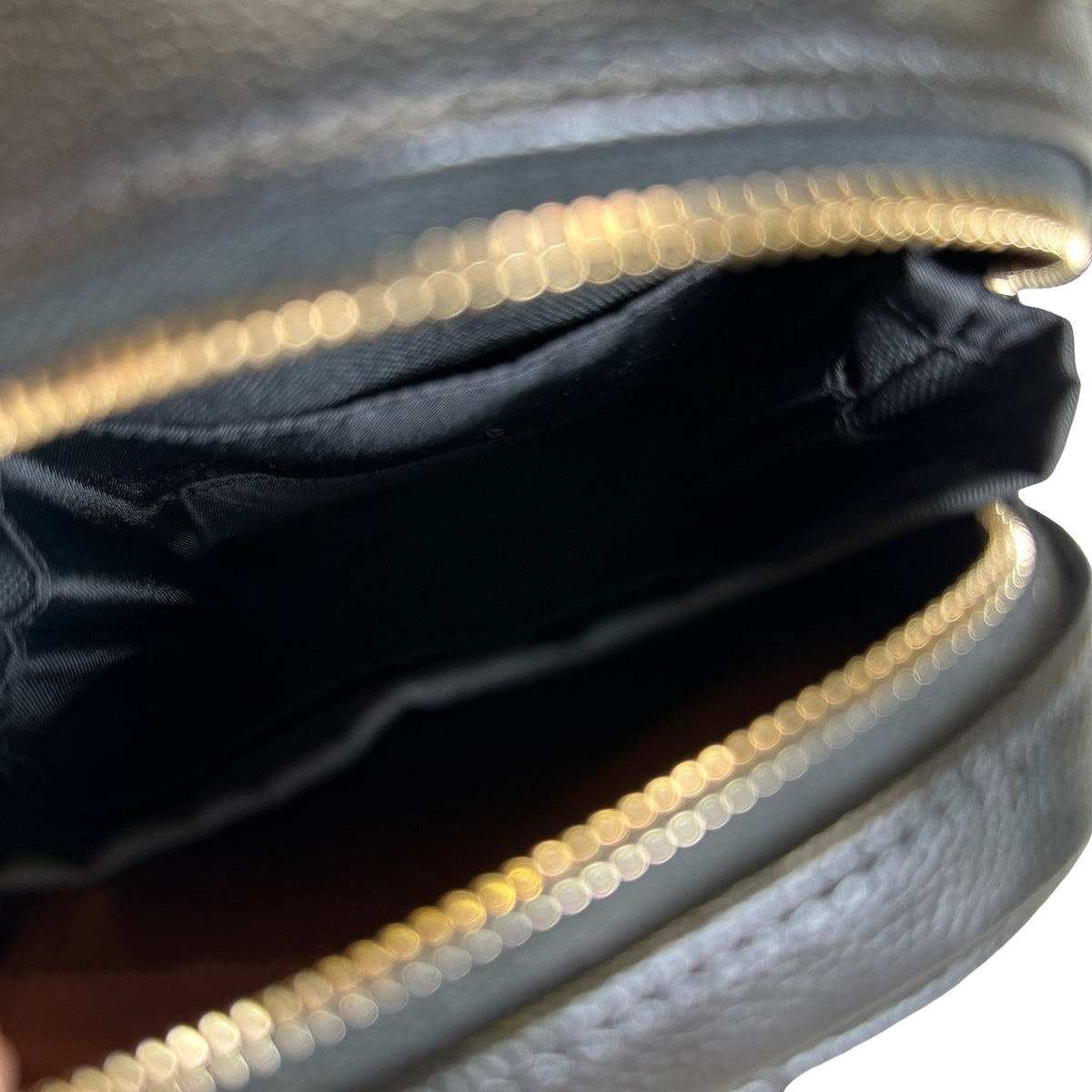 Used CHANEL Quilted Caviar Backpack Backpack Black