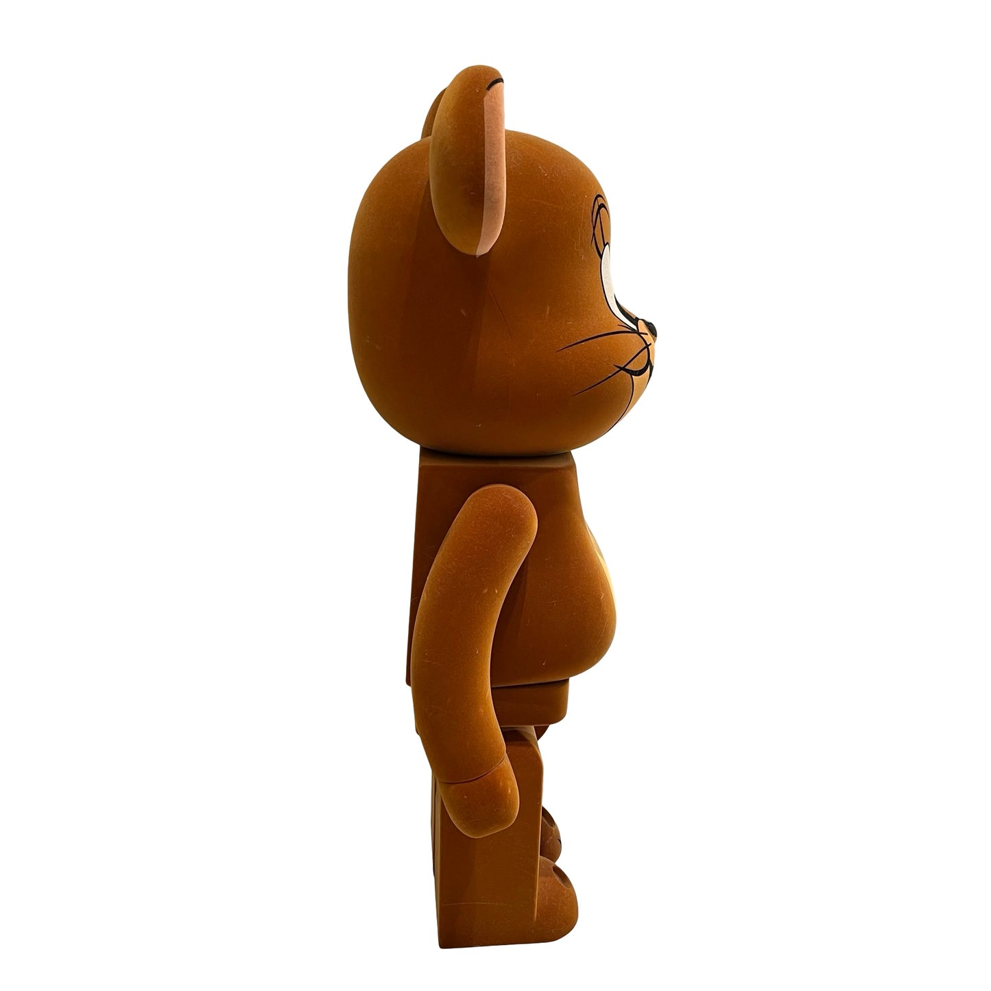 Used BEAR BRICKS Flocky Bearbrick Tom and Jerry - Jerry (Flocky) Accessories Brown Tan