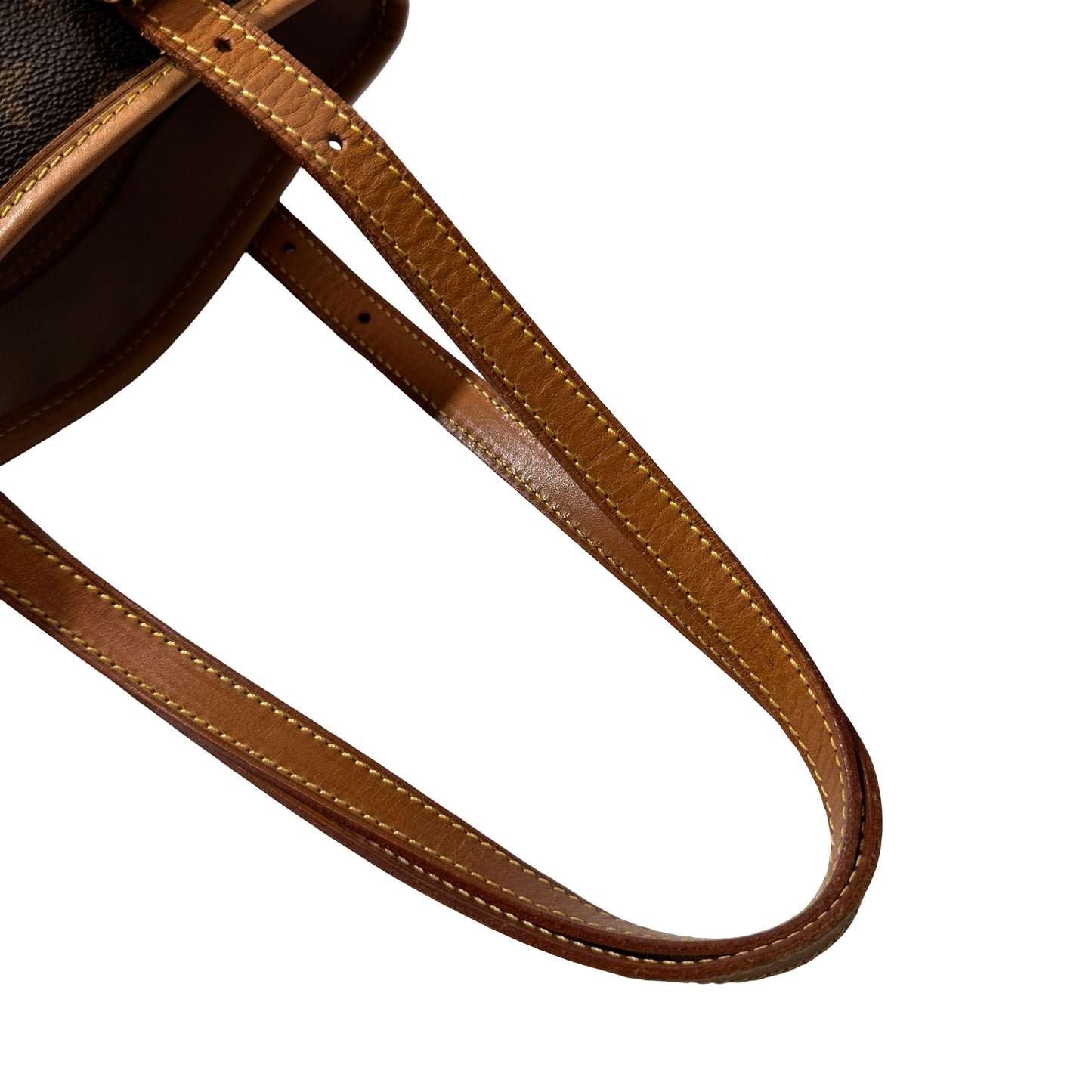 Used LOUIS VUITTON Monogram Tote Bag Brown GHW