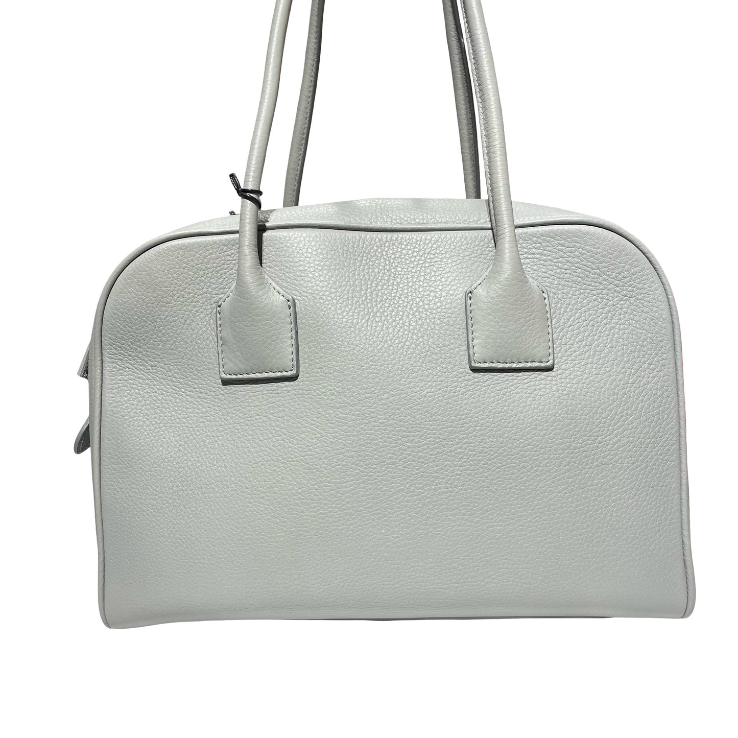 Used BURBERRY Tote Bag Grey GHW