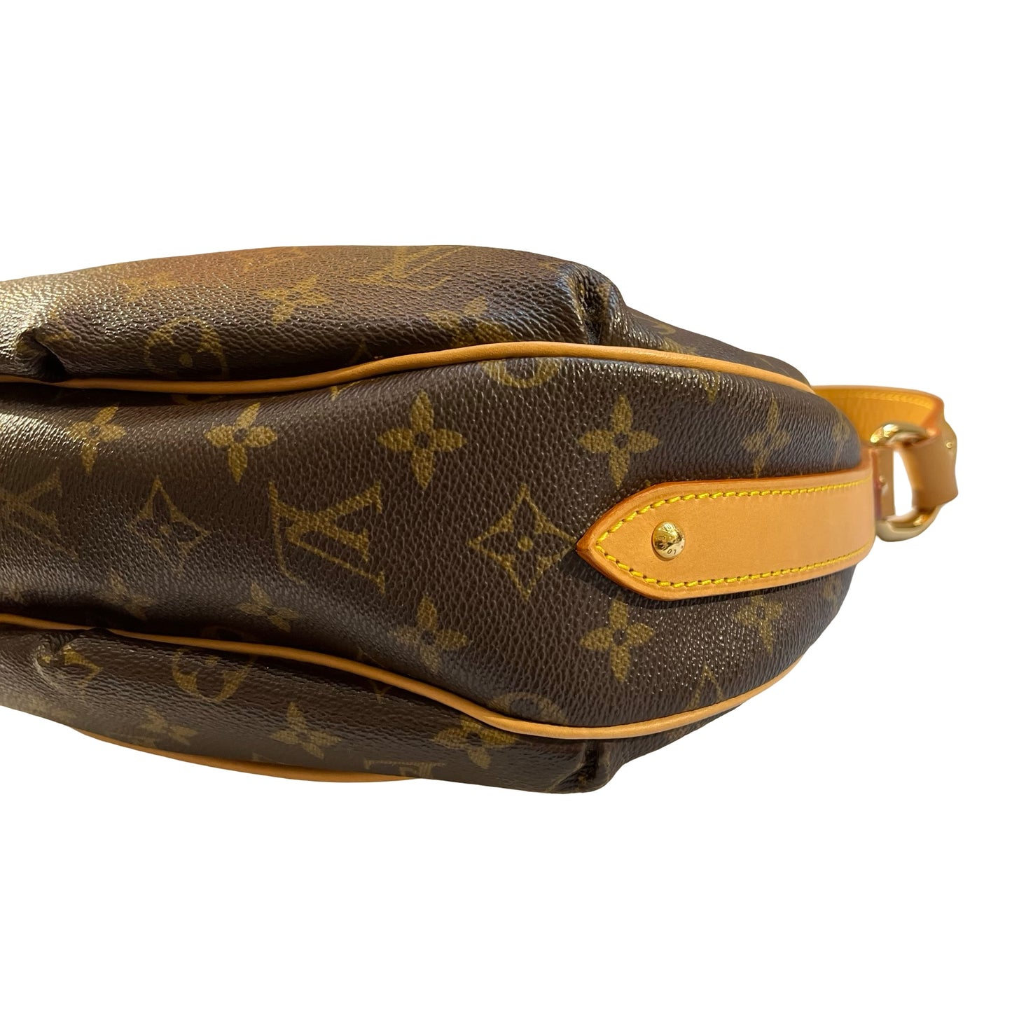 Used LOUIS VUITTON Monogram Tulum GM Shoulder Bag Brown GHW