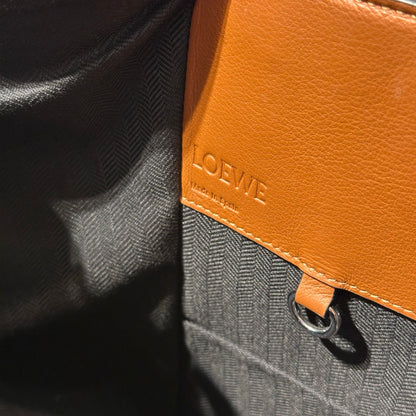 Used LOEWE Calfskin Leather Hammock small Cross Body Bag