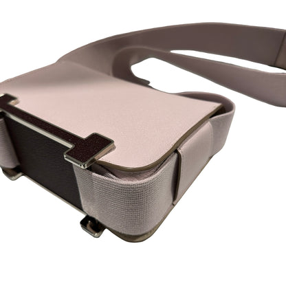 Used HERMES Geta Bag Crossbody Bag 09 Mauve Pale/I2 Nata