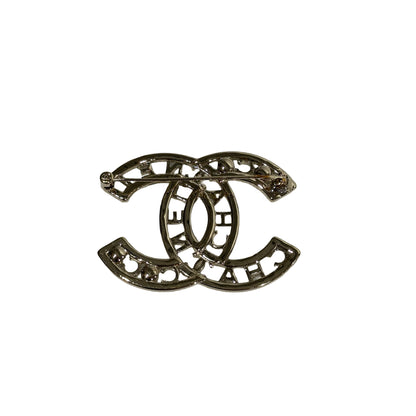 Used CHANEL Pearl Brooch Accessories GHW