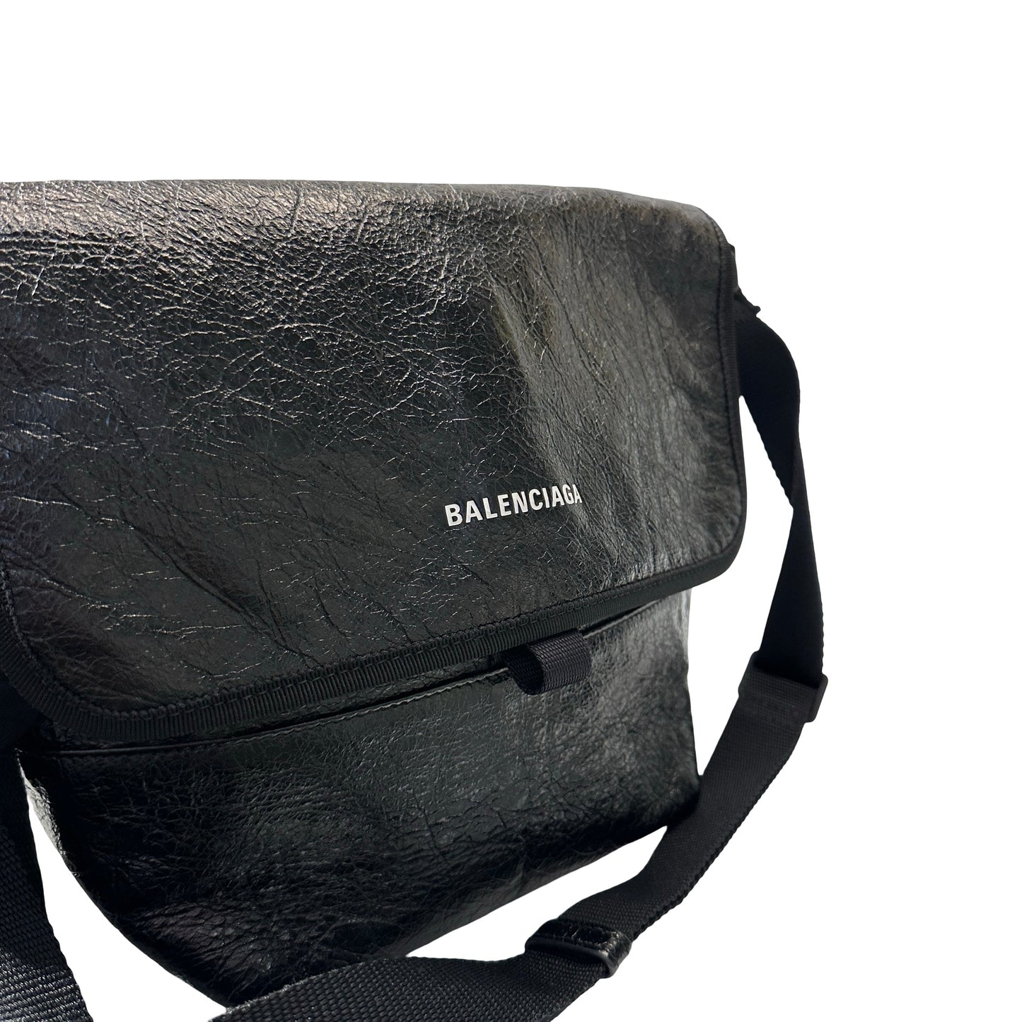 Used BALENCIAGA Shoulder Shoulder Bag Black
