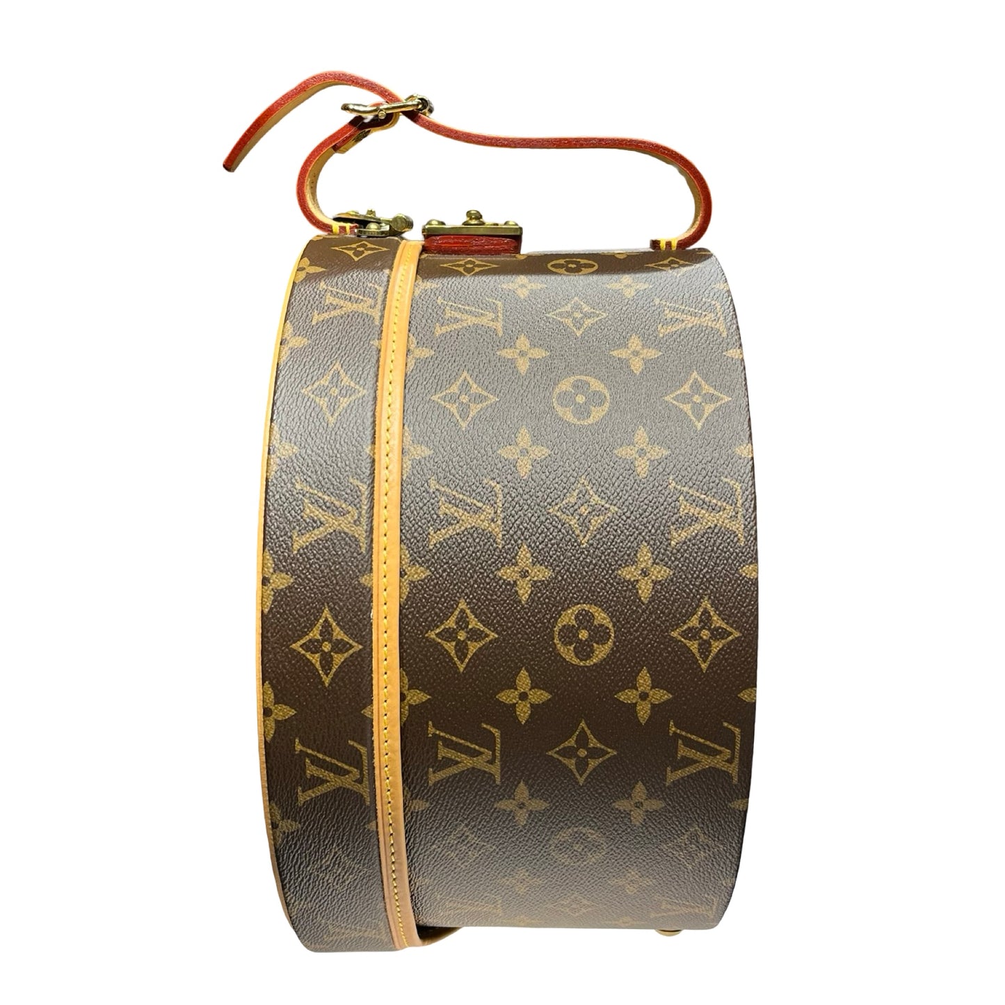 Used LOUIS VUITTON Monogram Canvas Boite Chapeau 30 Trunk Brown