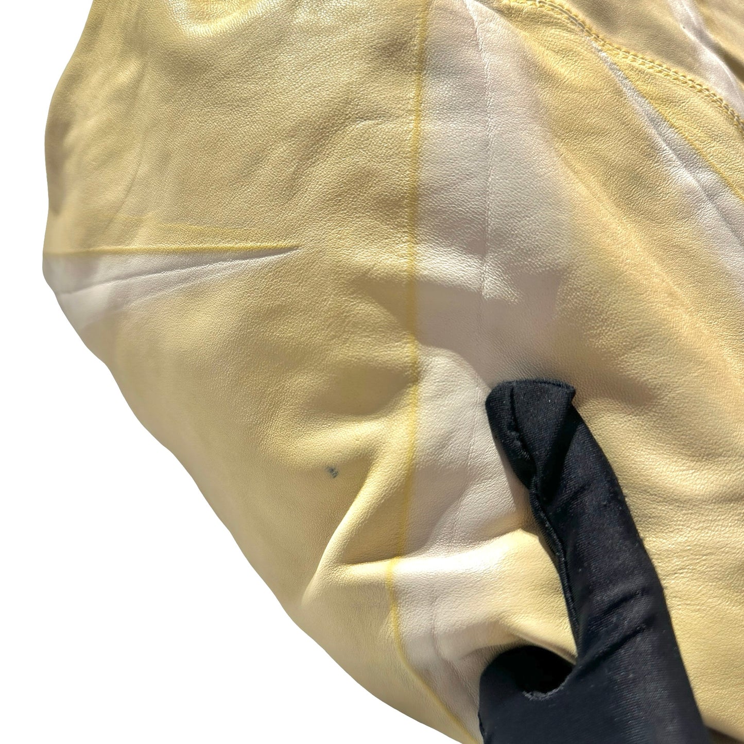 Used BOTTEGA VENETA Shoulder Hobo Bag Yellow