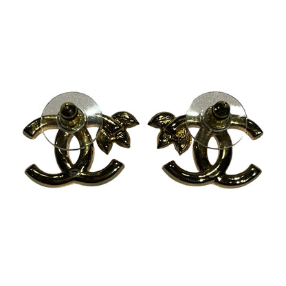 Used CHANEL Earrings Accessories GHW