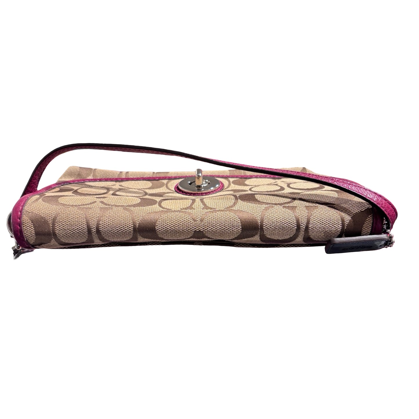 Used COACH Canvas Hobo Shoulder Handbag