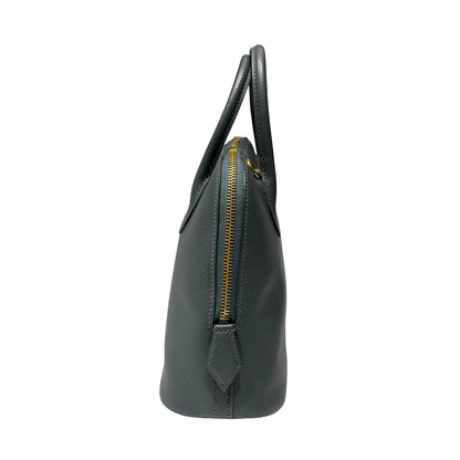Used HERMÈS BOLIDE 25 Two Way Shoulder Bag Blue GHW