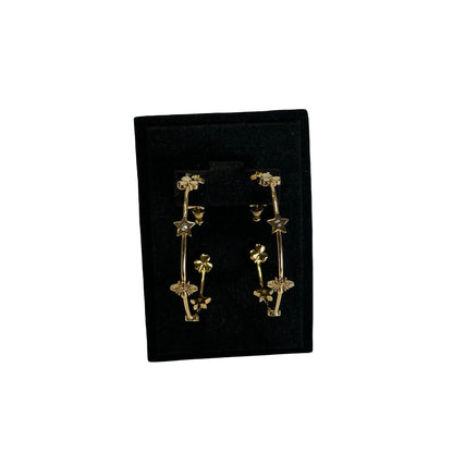 CHRISTIAN DIOR Earrings Gold