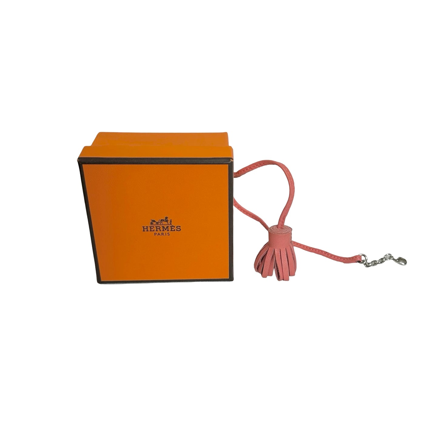 Used HERMES Charm Bag charm Pink