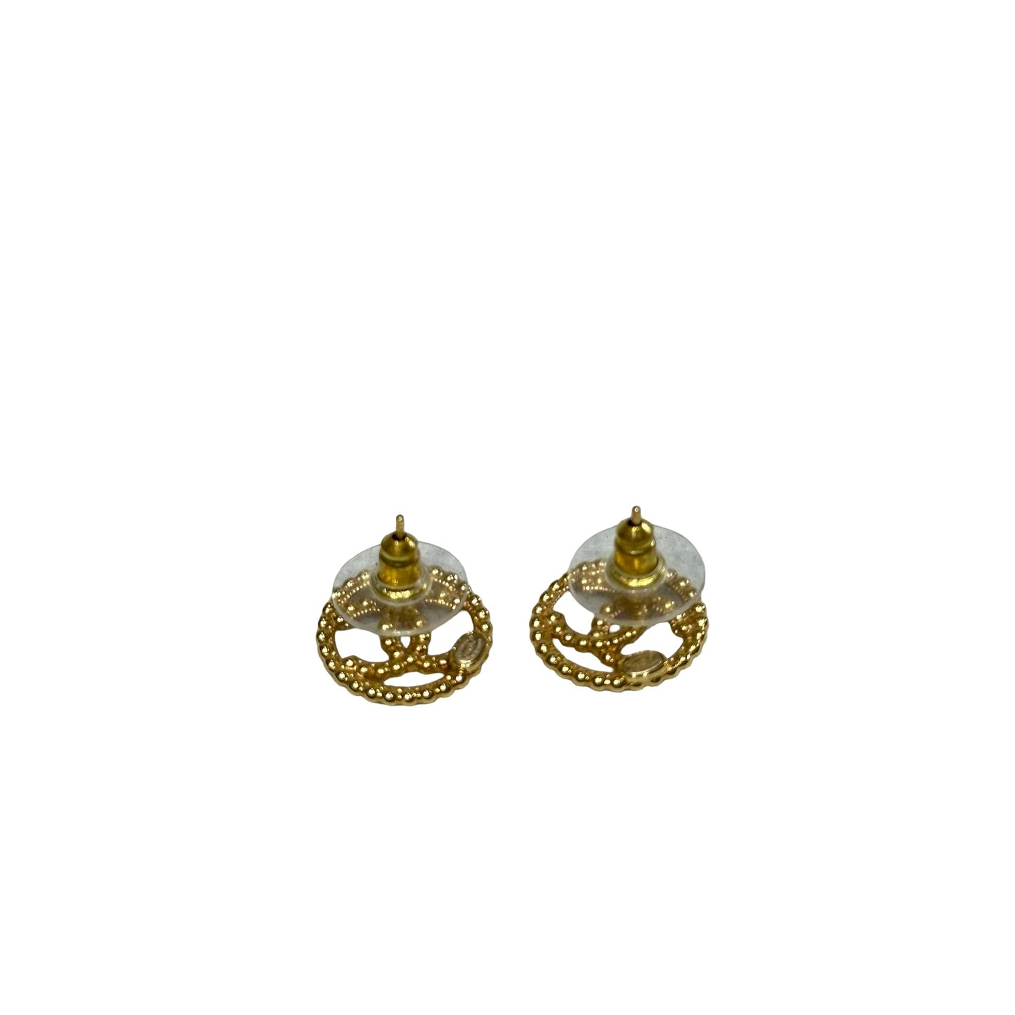 Unused CHANEL Earrings GHW