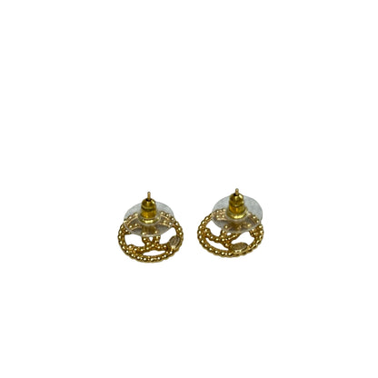 Unused CHANEL Earrings GHW
