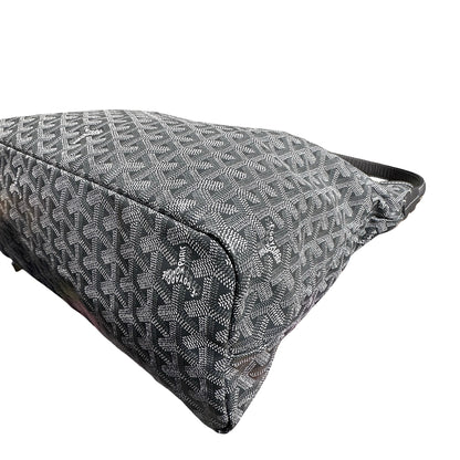 Used GOYARD Canvas Hobo Hobo Bag Grey