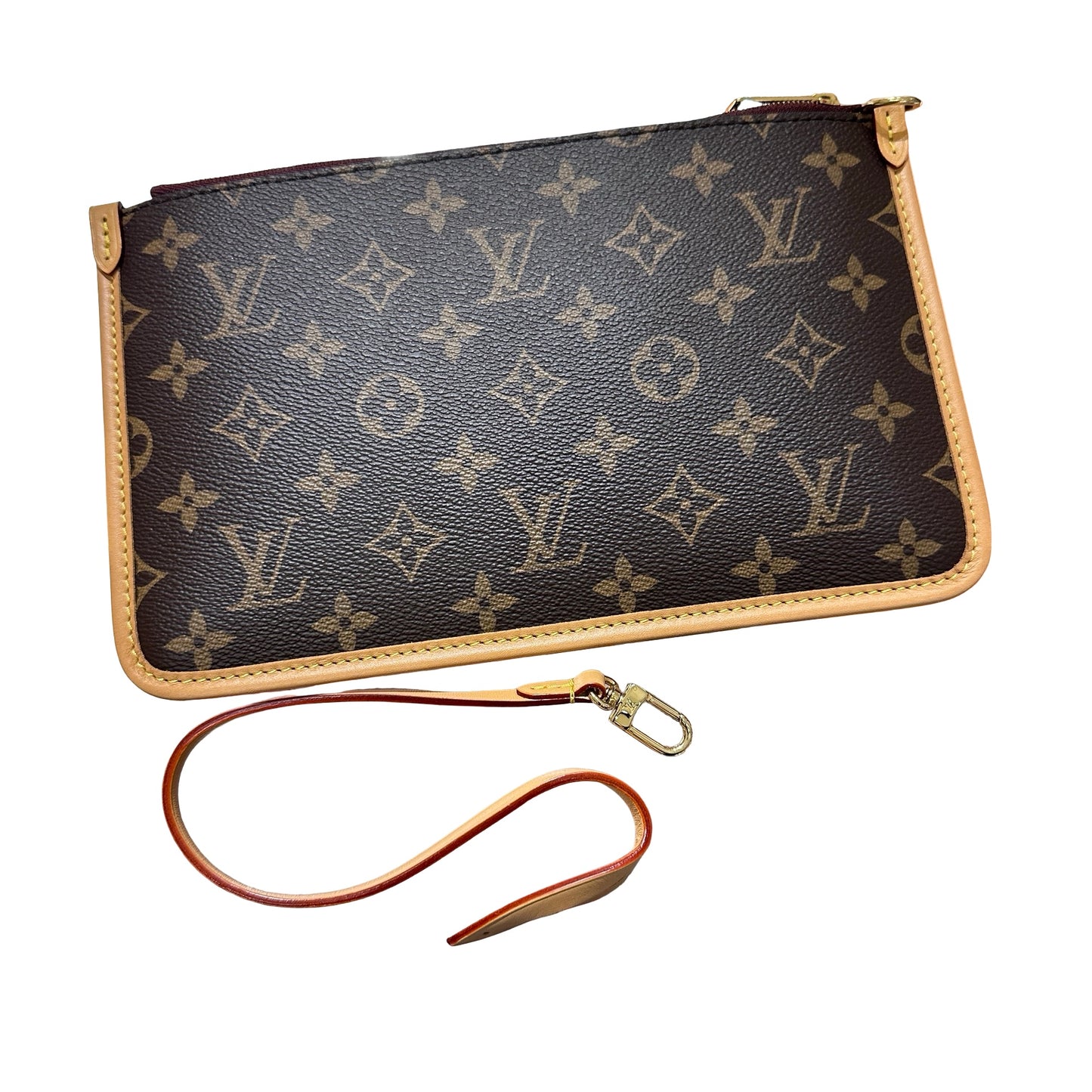 Used LOUIS VUITTON CarryALL PM Shoulder Bag Brown GHW