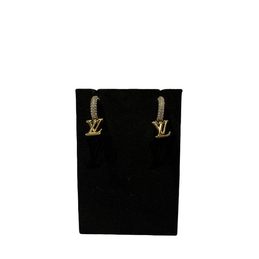 Used Louis Vuitton Earrings Jewelry GHW
