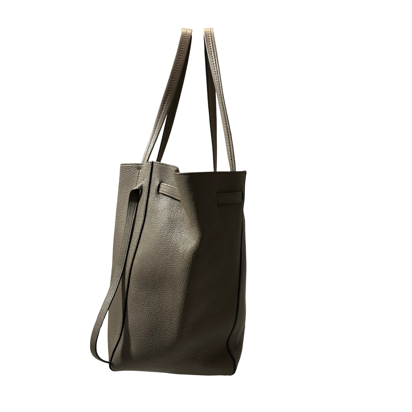 Used Céline Cabas Phantom Tote Bag Brown GHW