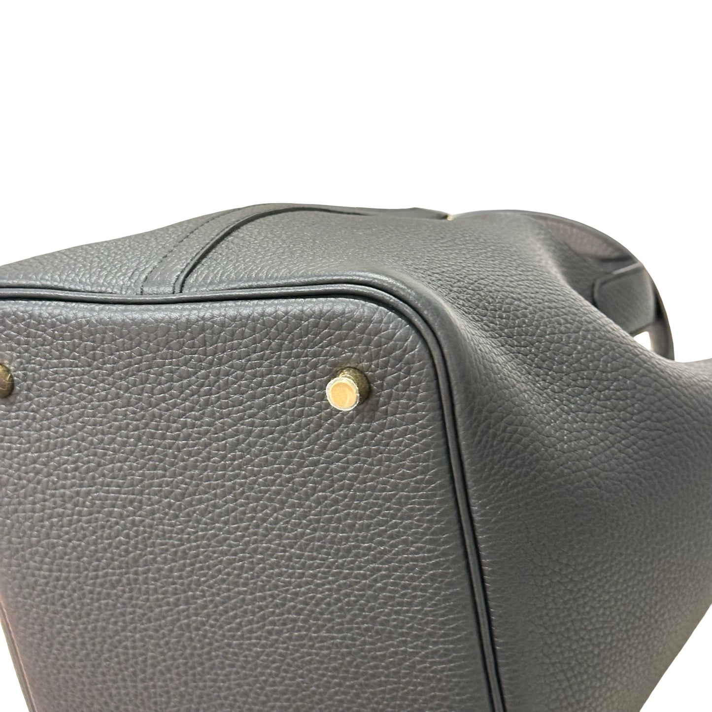New HERMÈS TC Picotin 22 Handbag Black GHW
