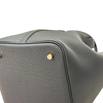 New HERMÈS TC Picotin 22 Handbag Black GHW