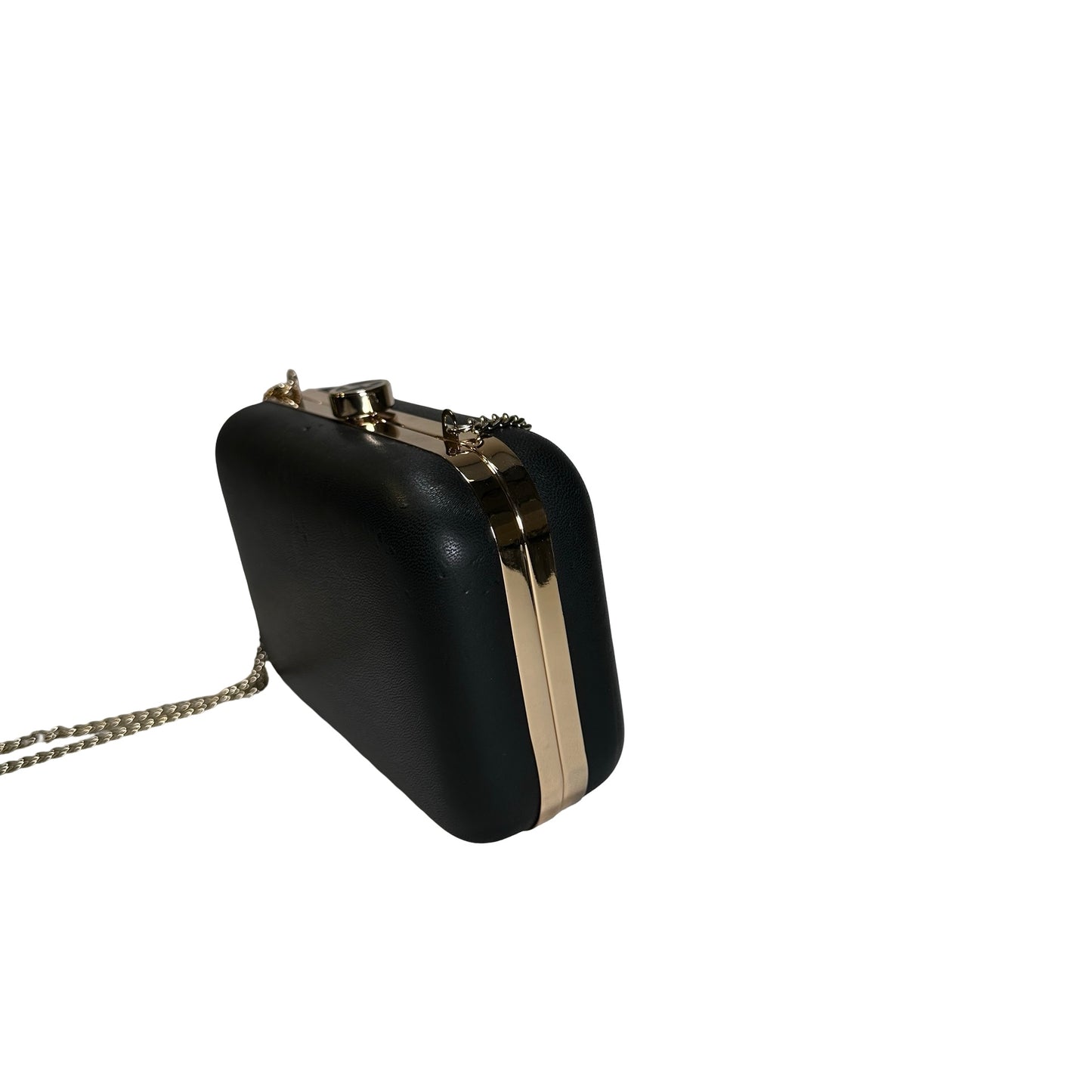 GIORGIO ARMANI Solid Si Perfume and Lipstick Set Clutch Minaudière Black Gold Red