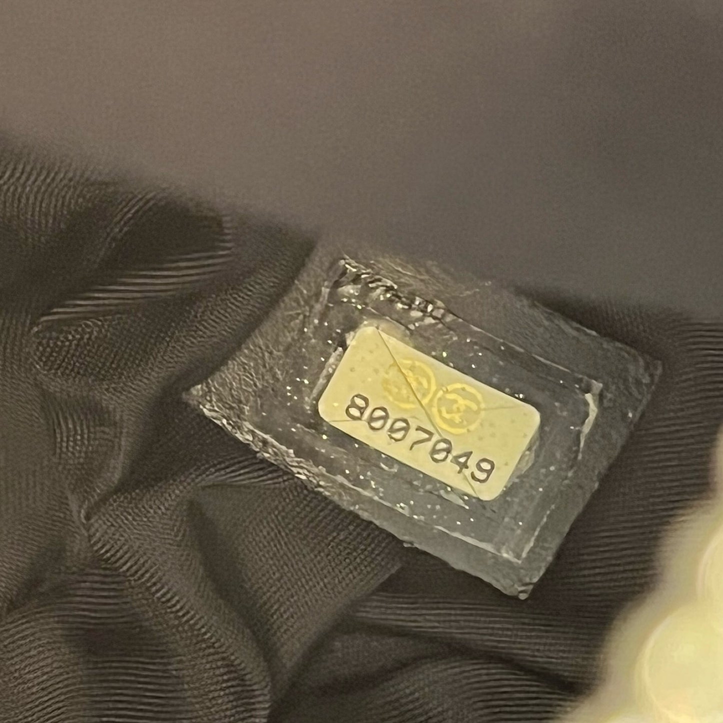 Used CHANEL Vintage Chanel Black CC Shoulder Bag Black GHW