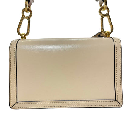 Used LOEWE Barcelona mini Cross Body Bag Beige GHW