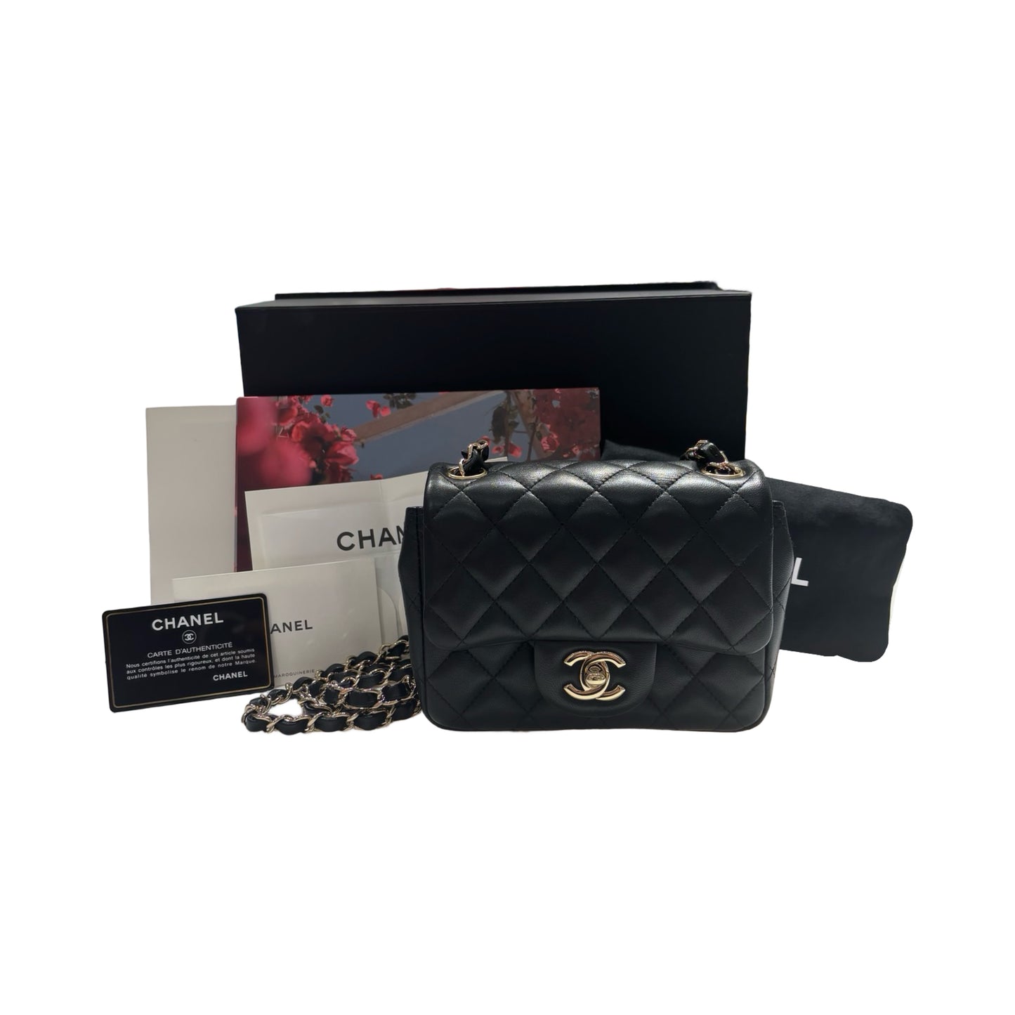 CHANEL 17CM MINI FLAP BAG ［3000040］