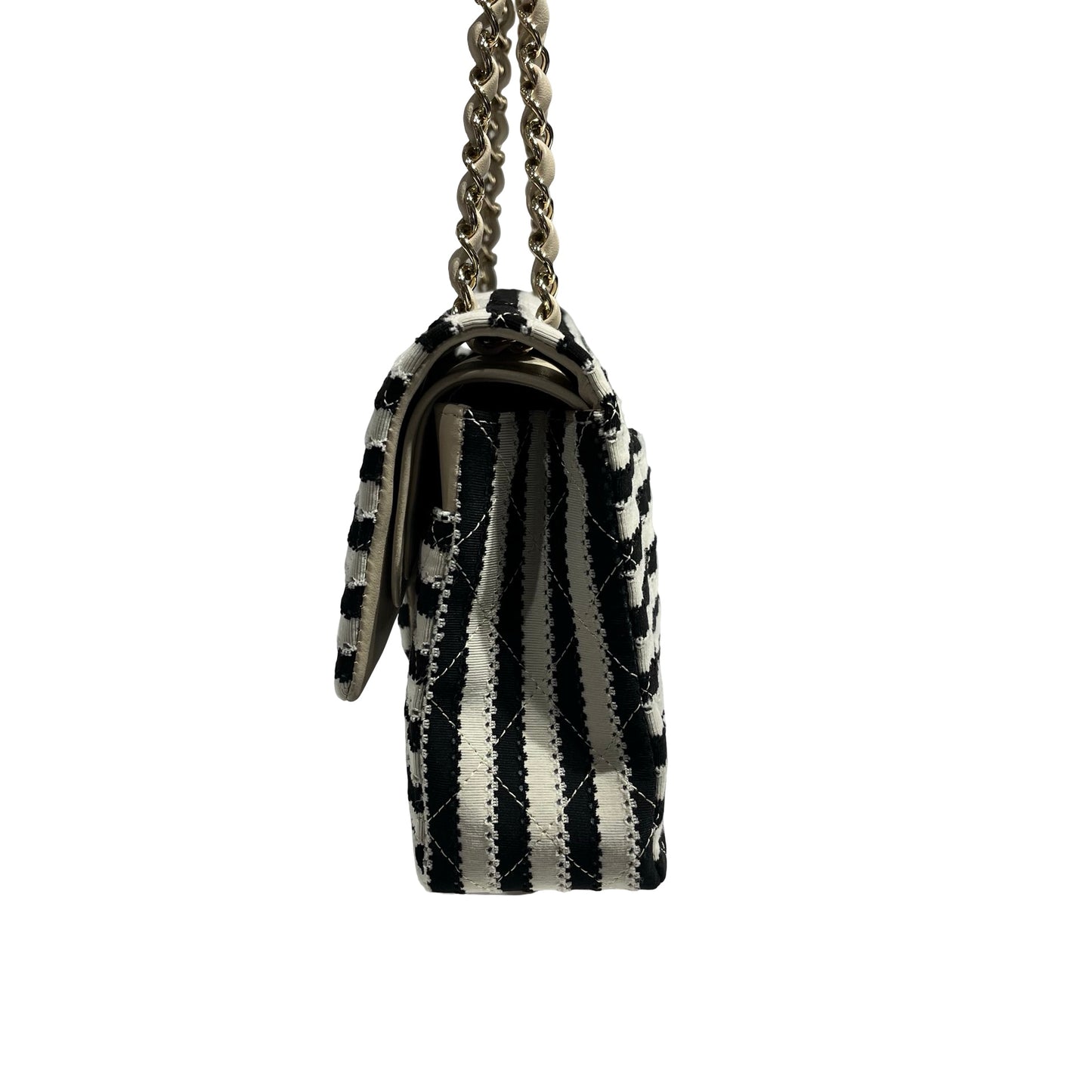 CHANEL PEARL CF25 BLACK WHITE [3001105]