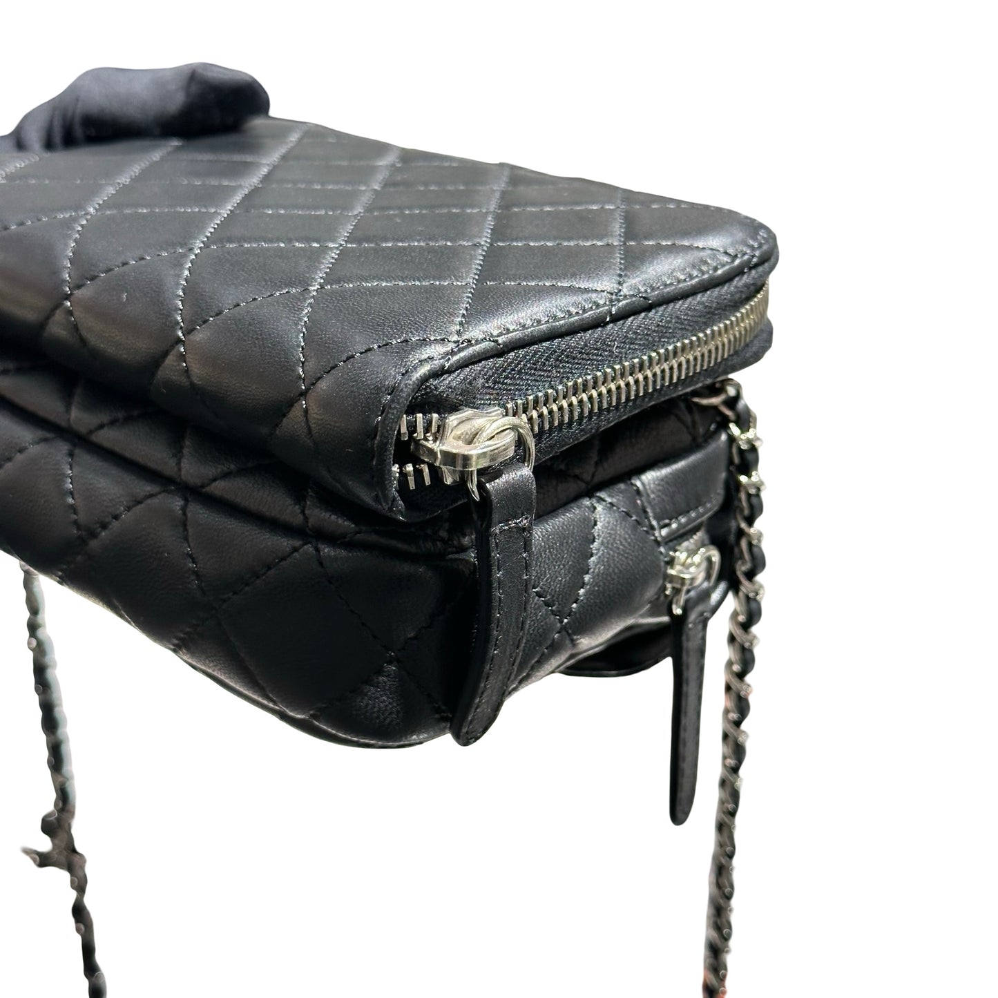 CHANEL MINI DOUBLE POUCH BAG [3000442]