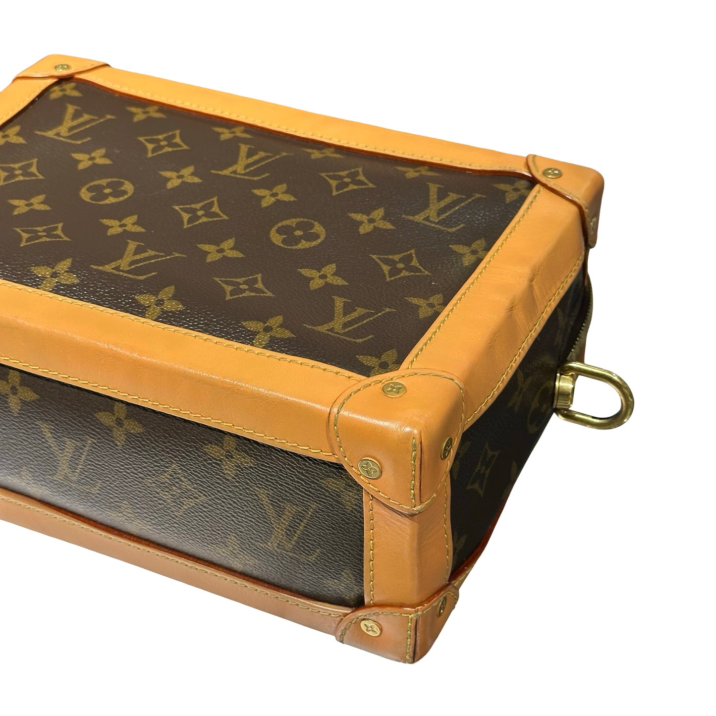 LV TRUNK MONOGRAM ECLIPSE CANVAS SHOULDER BAG [3000596]