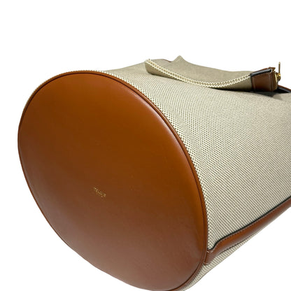 CELINE CANVAS SHOULDER BAG [A04189]
