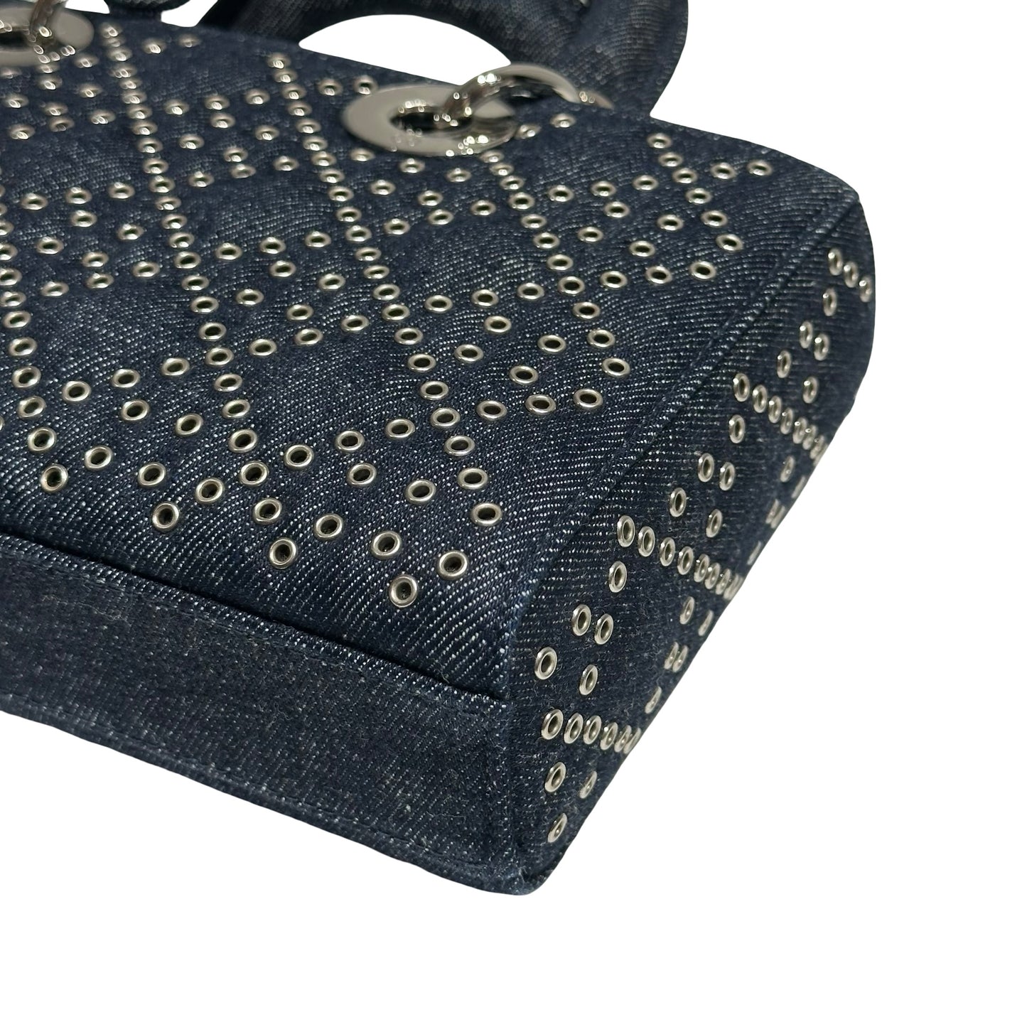 DIOR D-JOY MEDIUM 26 DENIM PHW [3000159]
