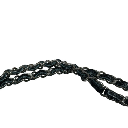 CHANEL CF25 BLACK CAVIAR PHW [3000608]