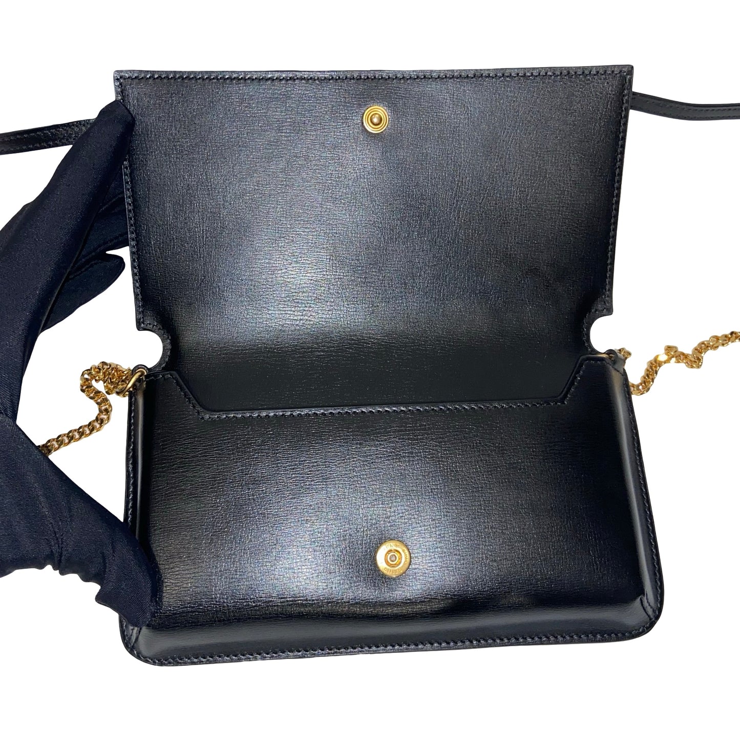 YSL CROSS BODY BAG BLACK [3001945]