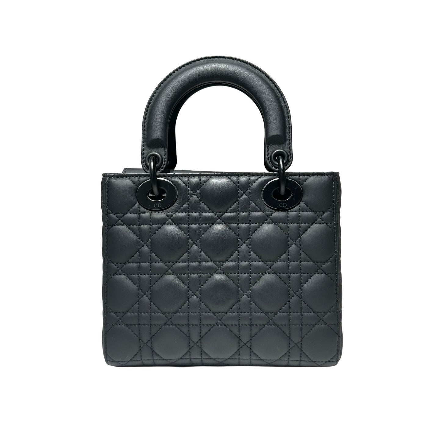 Cross Lambskin SMALL LADY DIOR Two Way Shoulder Bag [101534]