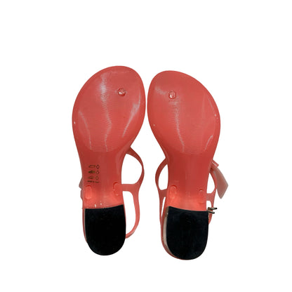FURLA SANDAL HEELS PVC PINK [3000164]